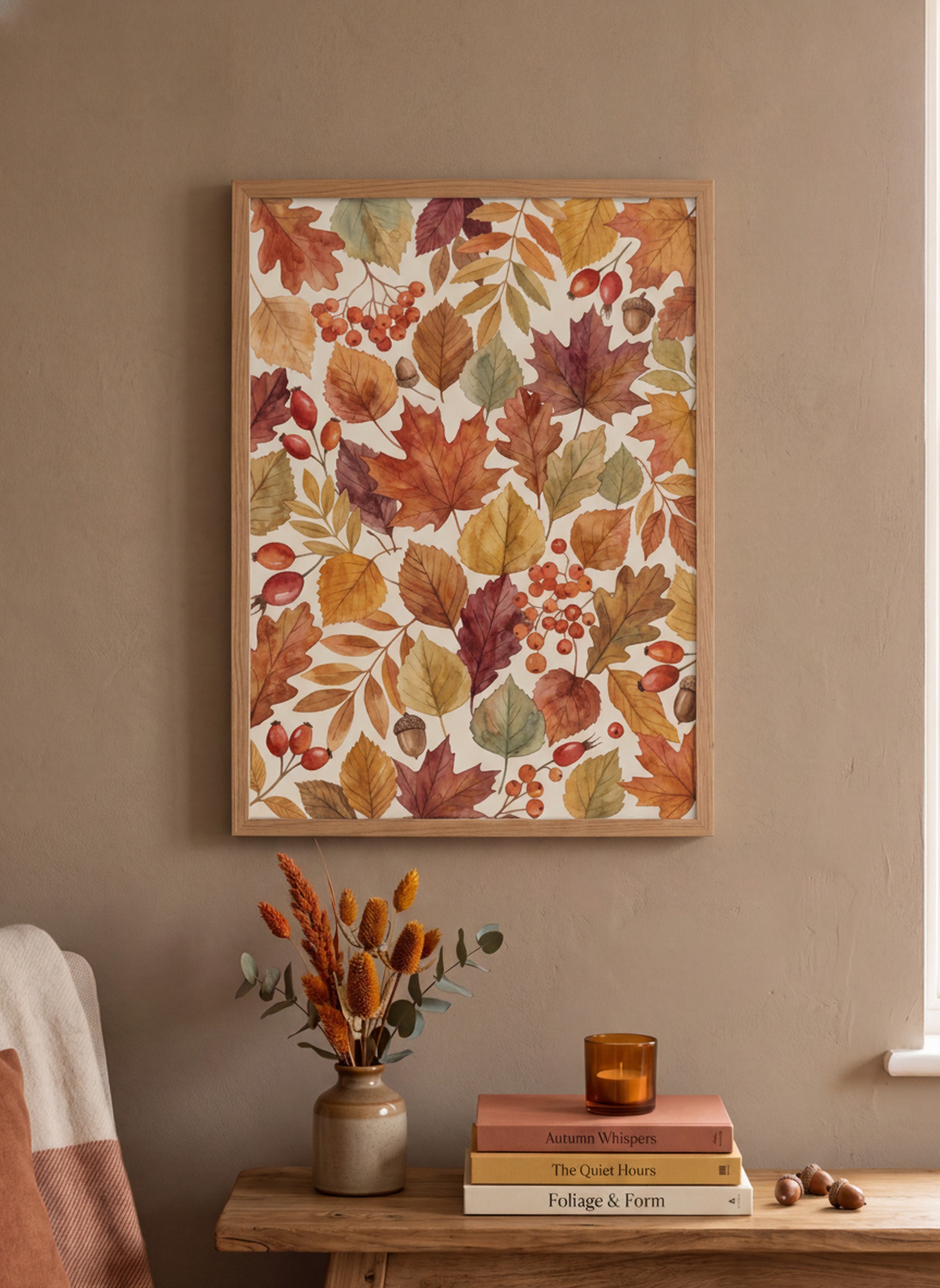 Autumnalia — Warm watercolour autumn botanicals