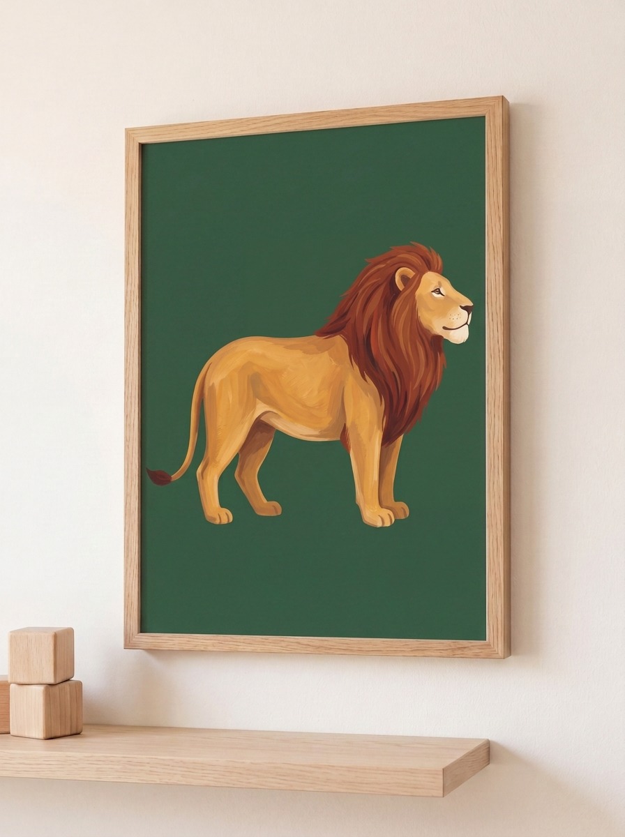 Tiny Safari — endearing safari animals in gouache style