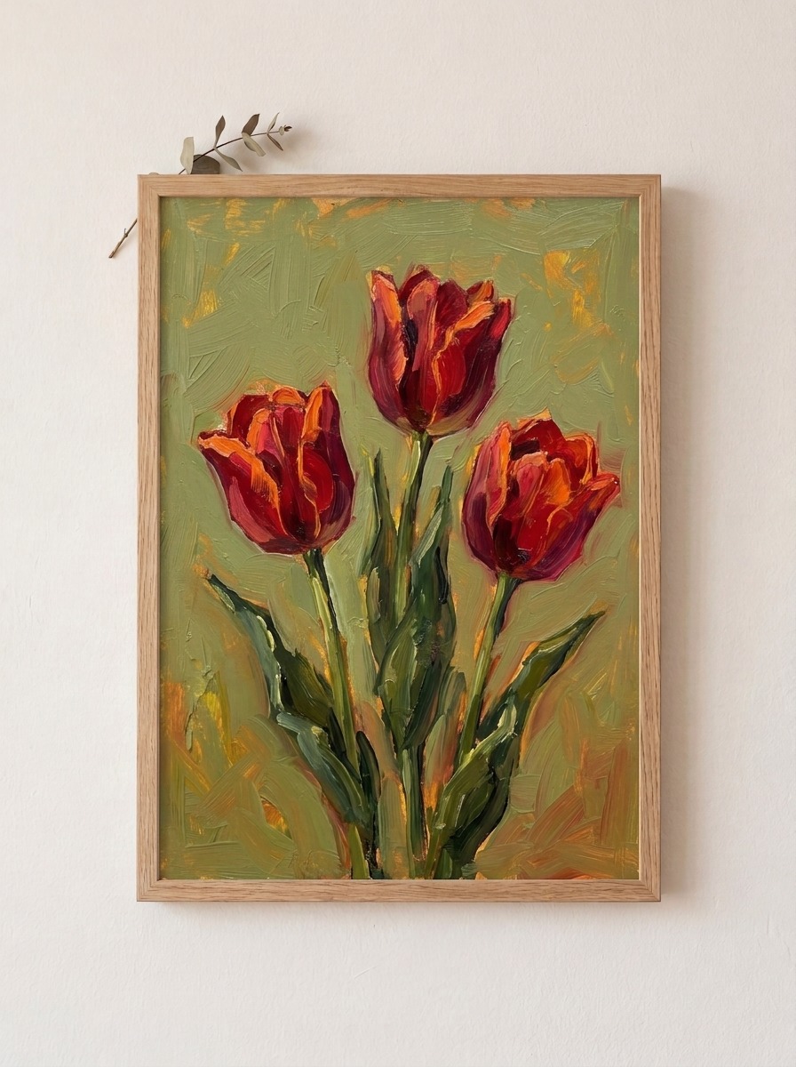 Tulip Atelier — oil and watercolour tulip prints
